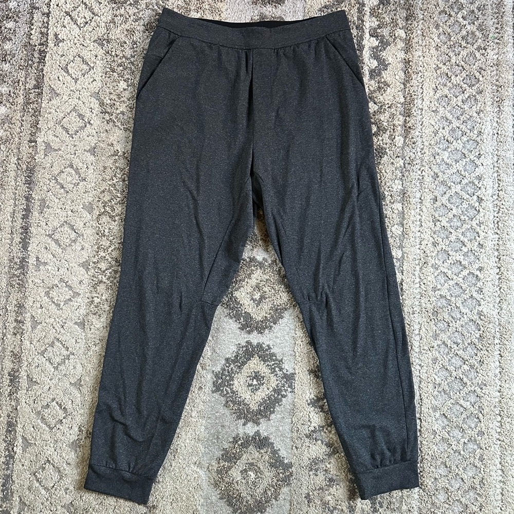 Lululemon Intent Joggers Heathered Black Large